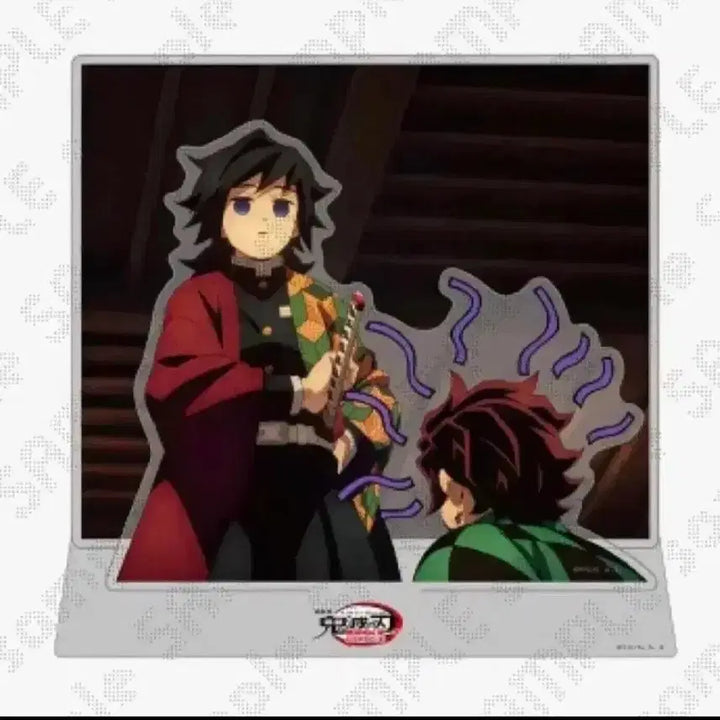 [BUNJANG] Demon Slayer Infinite Castle Scene Giyu Tanjiro Acrylic Standee (Sealed) / 귀멸의칼날 무한성 장면 아크릴 기유 탄지로 미개봉 새상품