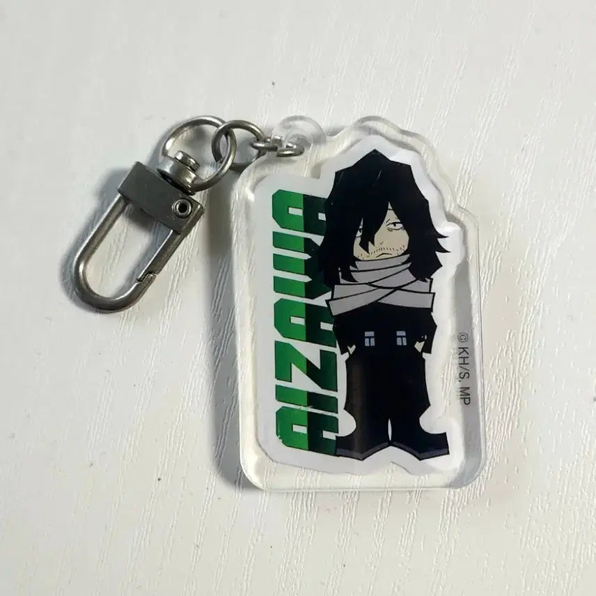 [BUNJANG] My Hero Academia Aizawa Acrylic Keychain Holder / 히로아카 아이자와 키링 아크릴 키홀더