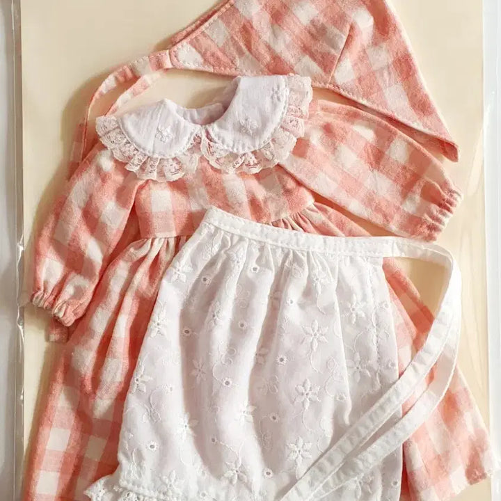 [BUNJANG] Paola Reina Dress Set Checkered Pattern / 파올라레이나옷 원피스 세트