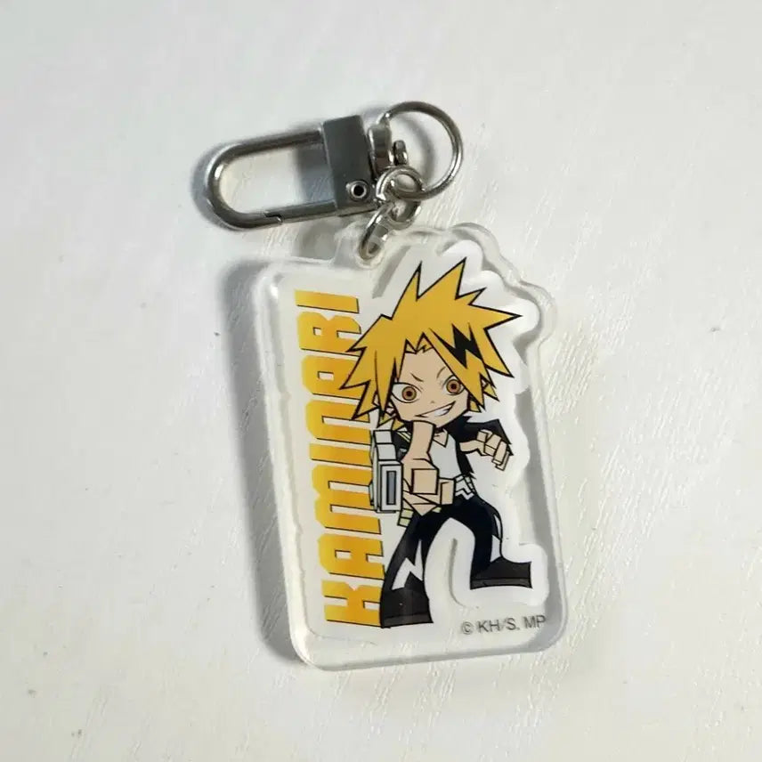 [BUNJANG] My Hero Academia Kaminari Acrylic Keychain / 나의 히어로 아카데미아 카미나리 아크릴 키링