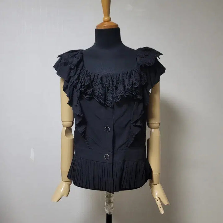 [BUNJANG] Egoist Frill Blouse Size 66 / 에고이스트 블라우스 66
