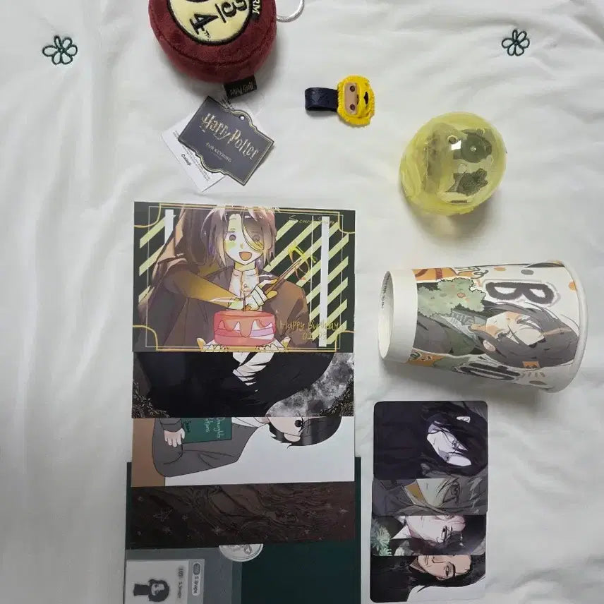 [BUNJANG] Harry Potter House Badges, Platform 9 3/4 Keychain, Severus Snape Fan-Made Set / 해리포터 굿즈 (일괄, 개별)