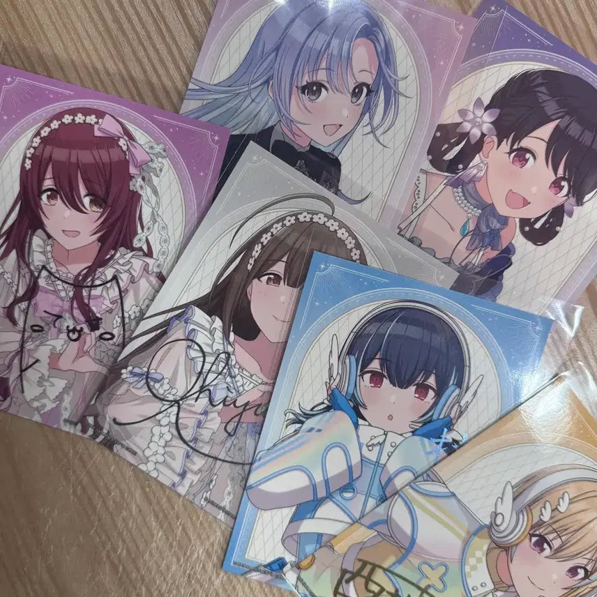 [BUNJANG] ShaniMas Gacha Acrylic Stand &amp; Bromide Bundle Set / (일괄/급쩐) 샤니마스 쿠지 아크릴+브로마이드