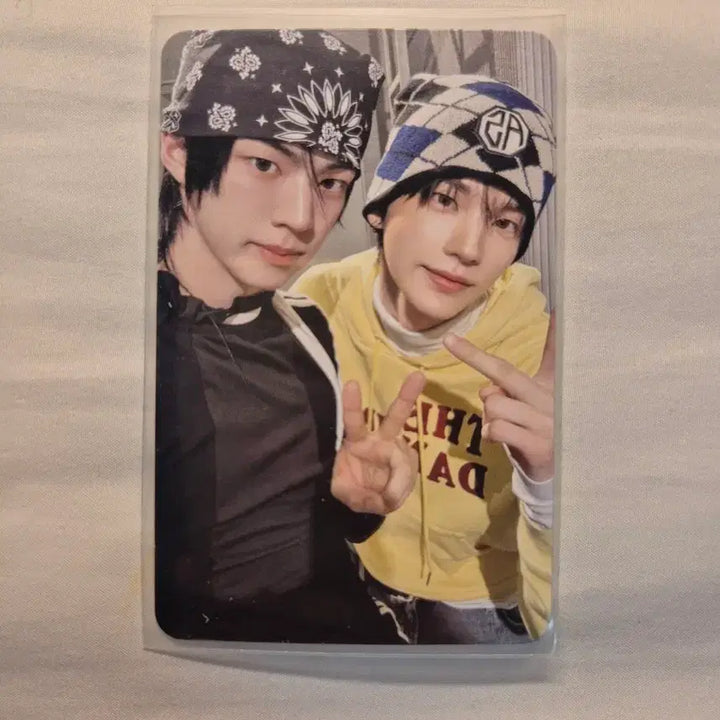 [BUNJANG] TWS Overdrive Seonyu&amp;Dogyeom Photocard (Weverse) / 투어스 overdrive 신유&amp;도훈 포카 (위버스)