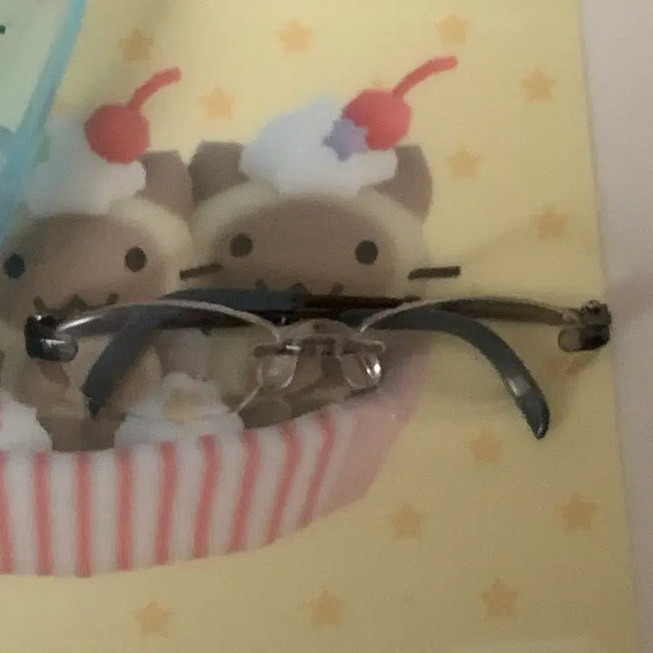 [BUNJANG] Rimless Glasses Gacha Figure Accessory / 무테 안경 가챠 룩업 안경 인형 안경 피규어 안경 악세사리