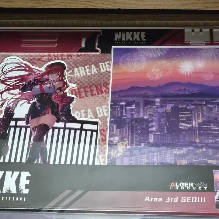 [BUNJANG] Niki Pop-Up Defense Battle Rapi Acrylic Diorama (Sealed) / 니케 팝업 방어전 라피 아크릴 디오라마 미개봉