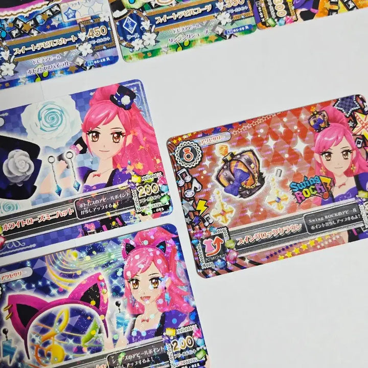[BUNJANG] Aikatsu! Seira Set Trading Cards and Badge Bundle / 아이카츠 세이라 일판 카드일괄 아이엠스타 프레 악세 캔뱃지 특전 세라