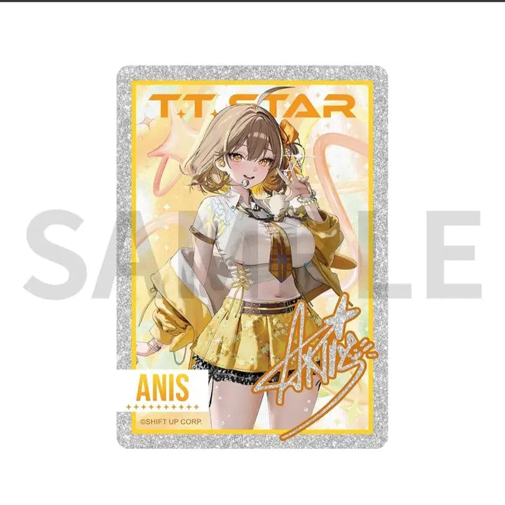 [BUNJANG] Nikke T.T.start Tower Records Popup Acrylic Photocard Set (4 Types) / 새상품)니케 T.T.start 타워레코드 팝업 아크릴 포토카드 4종세트