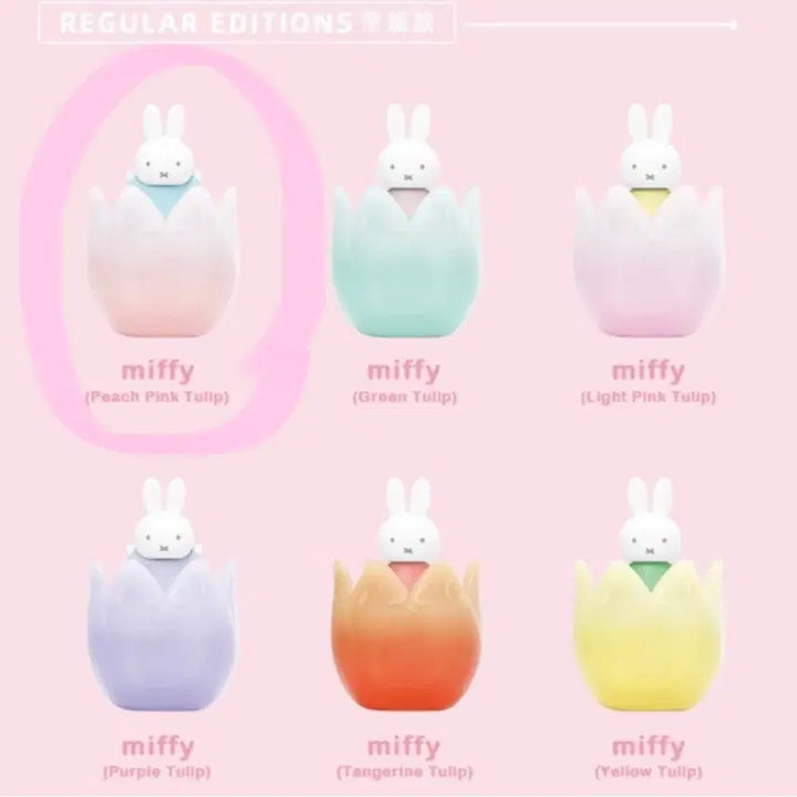 [BUNJANG] Miffy Tulip 70th Anniversary Limited Edition Figure Box / 미피 튤립 70주년 랜덤 한정 피규어 박스