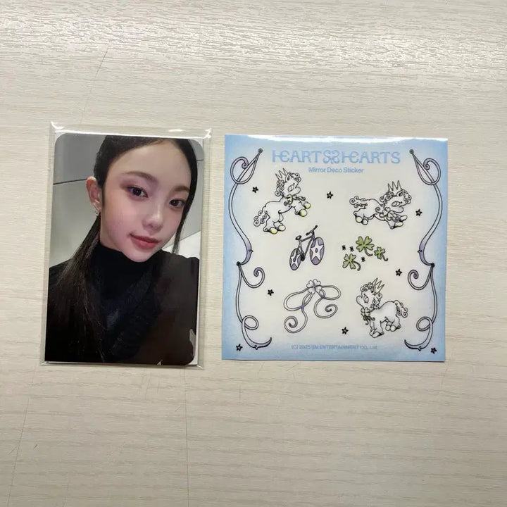 [BUNJANG] Hatsu to Hearts Poharts Club Scrunchie, Hand Mirror, Bundle Set Ian / 하츠투하츠 포하츠클럽 스크런치, 손거울 일괄 이안