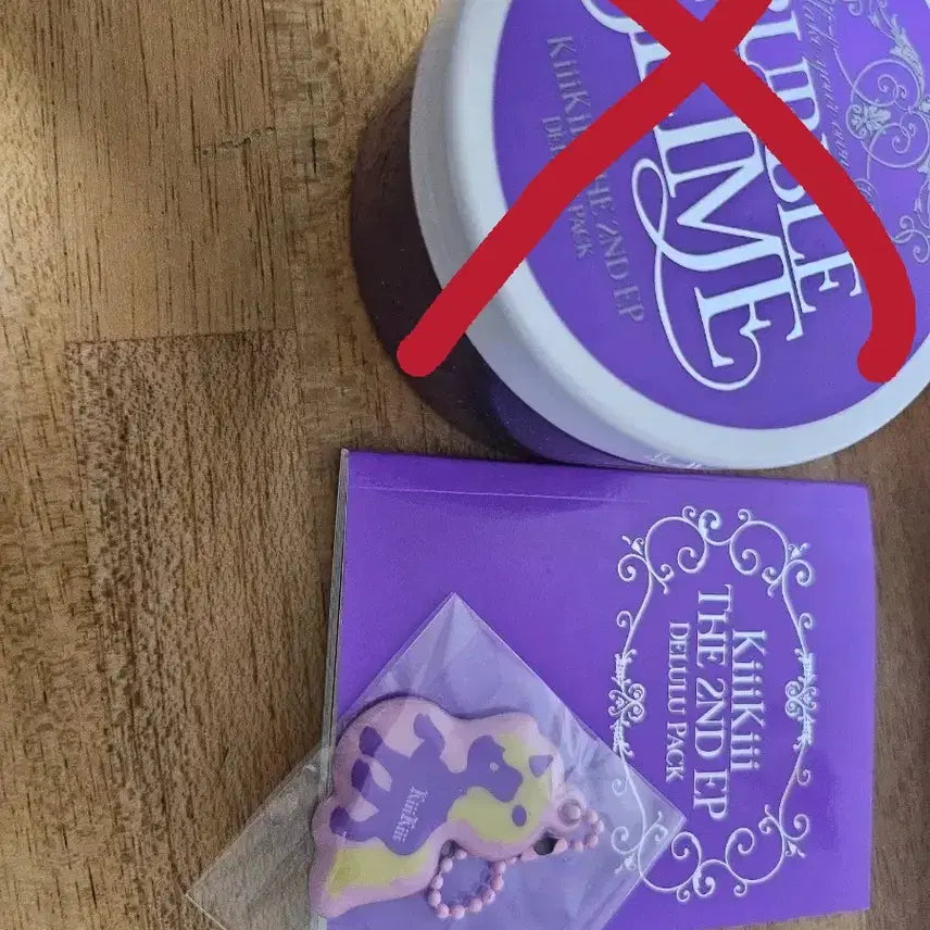[BUNJANG] Kiki Bubble Slime Delulu Pack + Keyring / 키키 버블 슬라임 delulu팩 + 키링