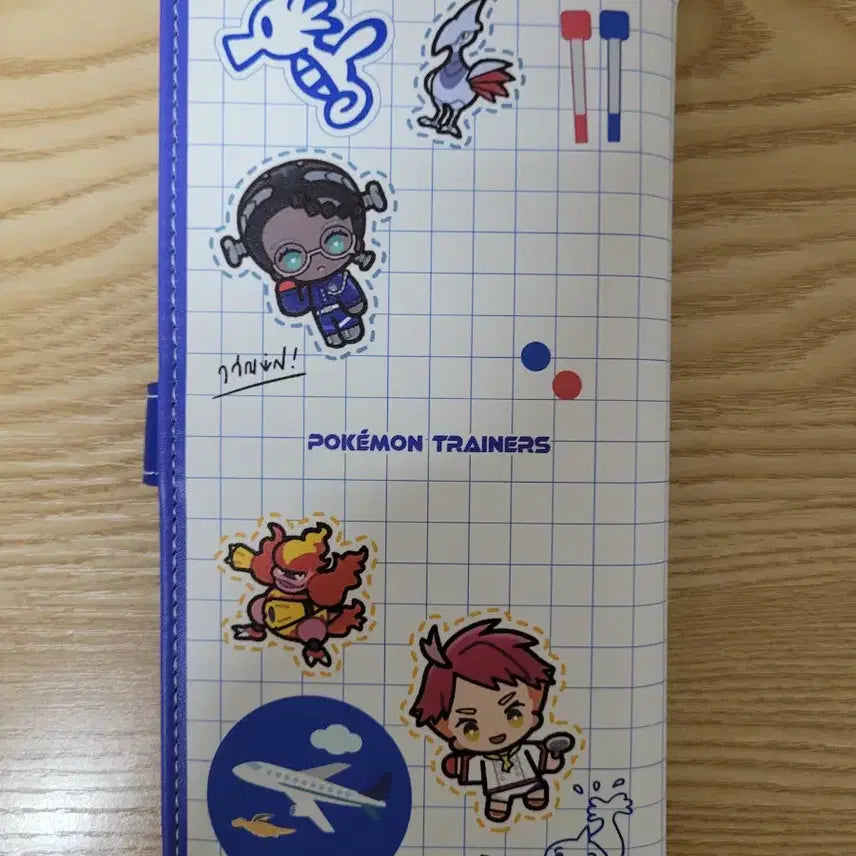 [BUNJANG] Pokemon Trainers Blueberry Academy Multi Pouch / 포켓몬스터 TRAINERS 블루베리 아카데미 멀티파우치 판매합니다.