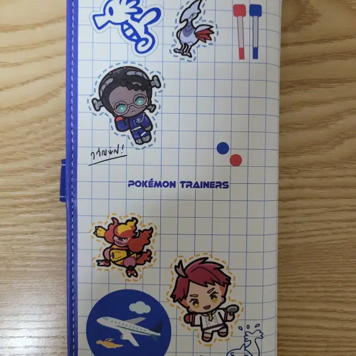 [BUNJANG] Pokemon Trainers Blueberry Academy Multi Pouch / 포켓몬스터 TRAINERS 블루베리 아카데미 멀티파우치 판매합니다.