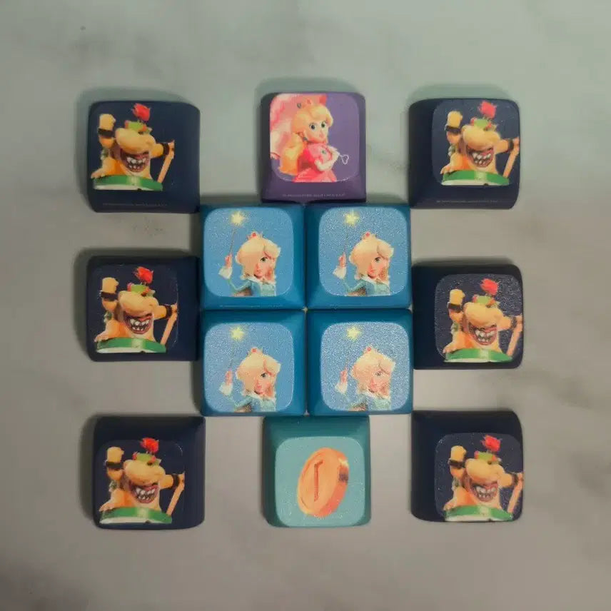 [BUNJANG] GS25 Mario Keyboard Keycaps Exchange or Sale / GS25 마리오 도시락 키캡 교환 또는 판매해요