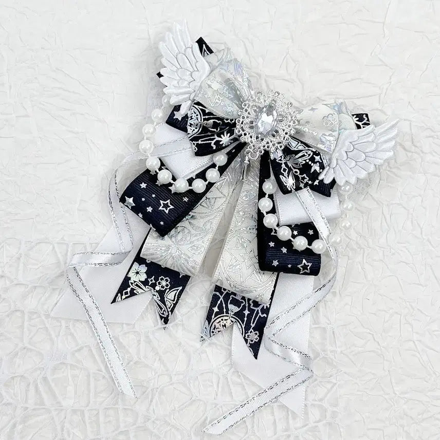 [BUNJANG] Angel Wings Cheer Rod / Ribbon Fan / Clabong Hair Accessory / 6컬러 천사날개 응원봉 / 리본 응원부채 / 클라봉 헤어장식