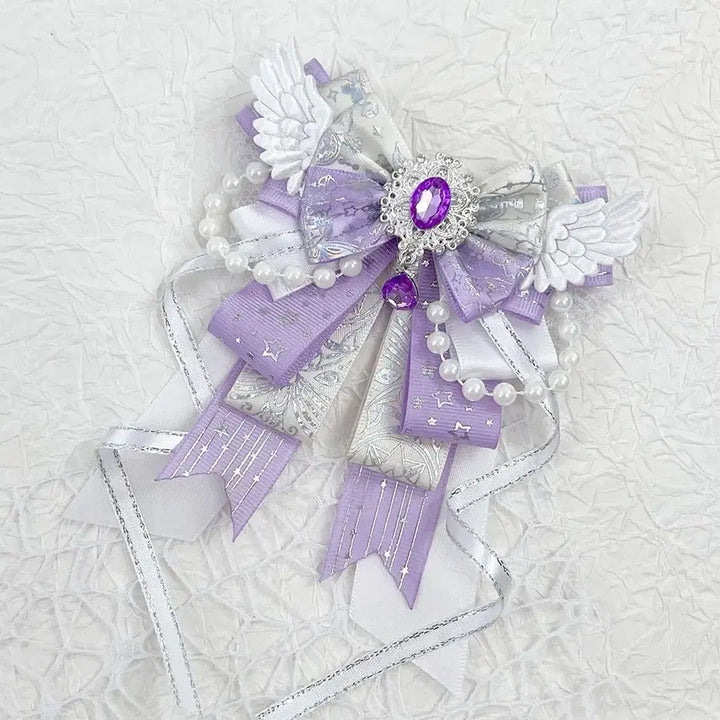 [BUNJANG] Angel Wings Cheer Rod / Ribbon Fan / Clabong Hair Accessory / 6컬러 천사날개 응원봉 / 리본 응원부채 / 클라봉 헤어장식