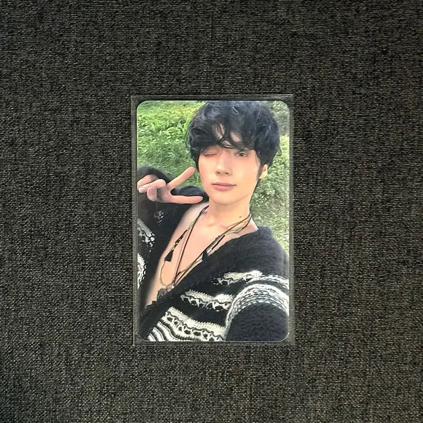 [BUNJANG] TXT Temptation PaSTE Lucky Draw Huening Kai Photocard / TXT 투바투 템테이션 파스테 럭드 휴닝카이 포카
