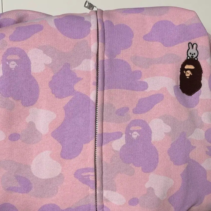 [BUNJANG] BAPE Stray Kids Collaboration Lee Know Hooded Zip-Up Sweatshirt / 베이프 스트레이키즈 콜라보 리노 후드집업