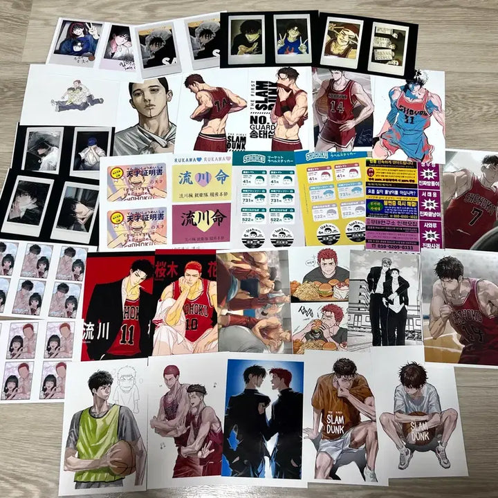 [BUNJANG] Slam Dunk Park Tae-joon Transparent Photocard Set / 슬램덩크 프박 농바님 투명 포카 판매