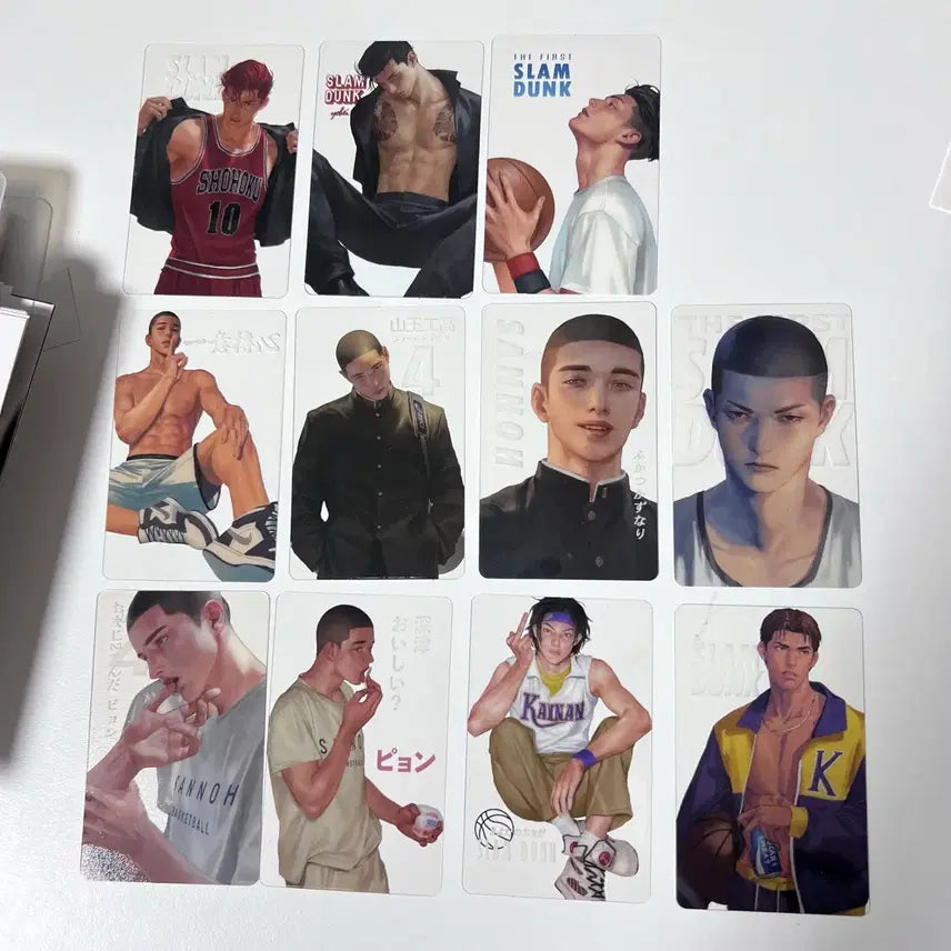 [BUNJANG] Slam Dunk Park Tae-joon Transparent Photocard Set / 슬램덩크 프박 농바님 투명 포카 판매