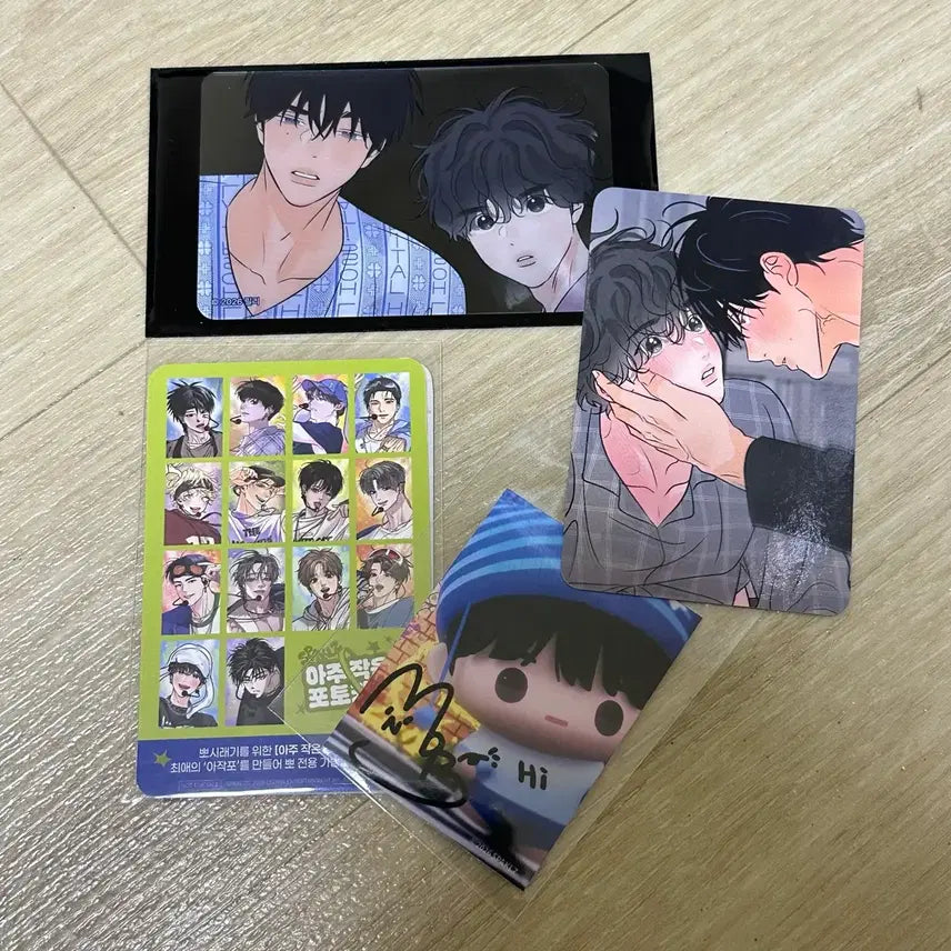 [BUNJANG] Sparkles Lucky Draw Moon Dubin Photocard Set / 스파클즈 향의경계 특전 포토카드 및 도빈 뽀시래기