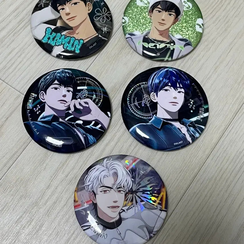[BUNJANG] P.L.E (PLAVE) Kakurenbo Dash Can Badge / 플레이브 카쿠렌보 대쉬 캔뱃지