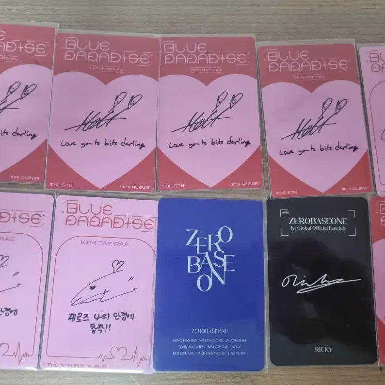 [BUNJANG] ZB1 (ZEROBASEONE) 9 Member Photocard / 제로베이스원 제베원 9인조 포카 개당 닥터닥터등