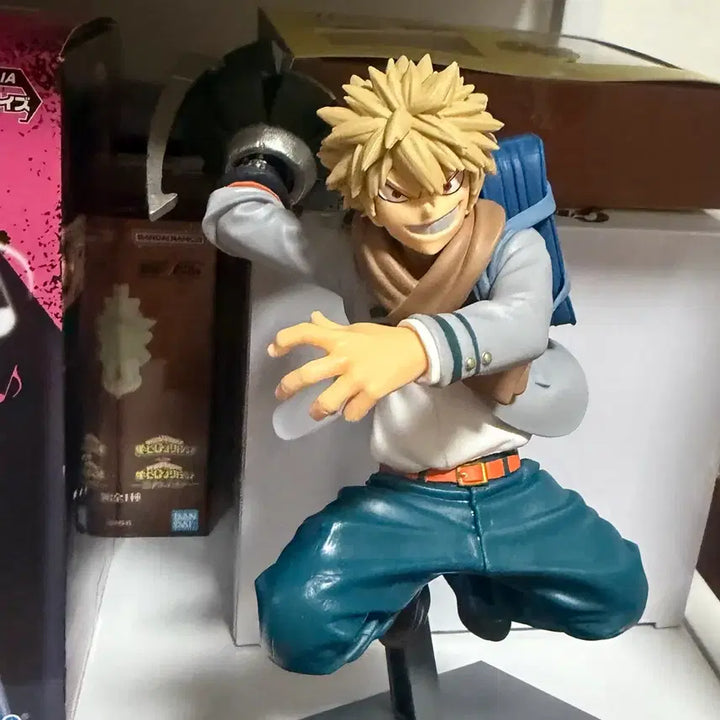 [BUNJANG] Banpresto My Hero Academia Katsuki Bakugo Bravegraph Figure / 히로아카 바쿠고 브레이프그래프 반프레스토 피규어 단순개봉전시
