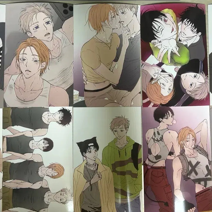 [BUNJANG] Kkyung Studio Pretty Mister Printing Box Photocard Bundle Set / 쿙작가님 예쁜 아저씨 1차? 프박 일괄 11장