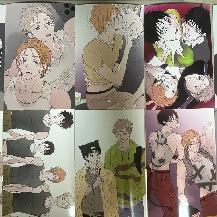 [BUNJANG] Kkyung Studio Pretty Mister Printing Box Photocard Bundle Set / 쿙작가님 예쁜 아저씨 1차? 프박 일괄 11장