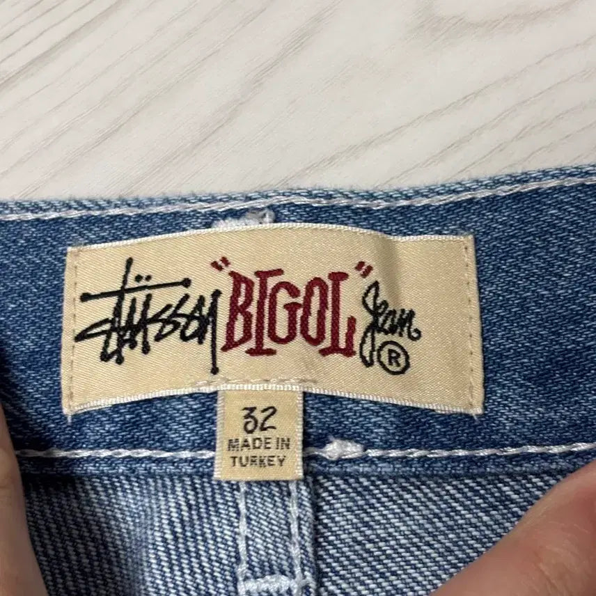 [BUNJANG] Stussy Denim Big Ol Shorts / 스투시 데님 빅올 쇼츠 반바지 32