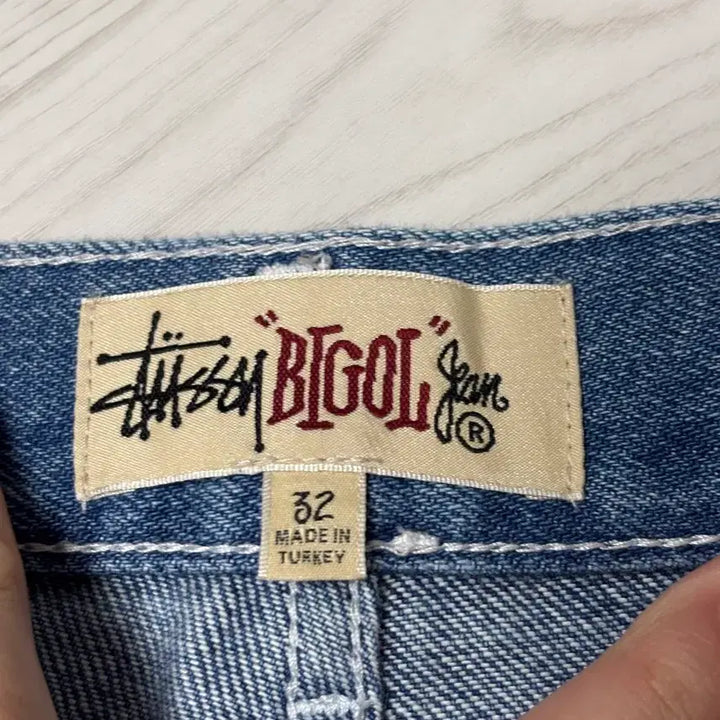 [BUNJANG] Stussy Denim Big Ol Shorts / 스투시 데님 빅올 쇼츠 반바지 32