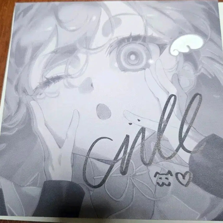 [BUNJANG] Akwol Holder Sina Signed / 악월 홀더라 시나님 사인
