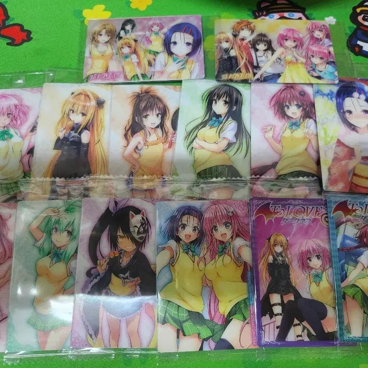 [BUNJANG] To Love Ru Wafer Card Bundle Set / 투 러브 트러블 웨하스 20장 일괄