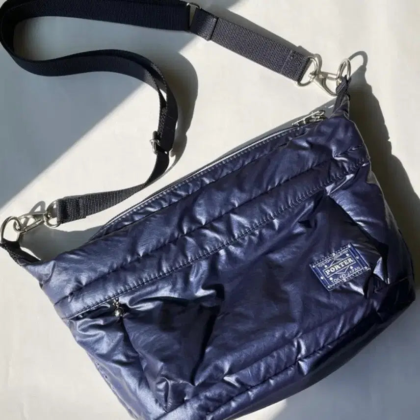 [BUNJANG] Porter Girl Shining Blue Shoulder Bag / PORTER GIRL 숄더백 (Shining Blue)