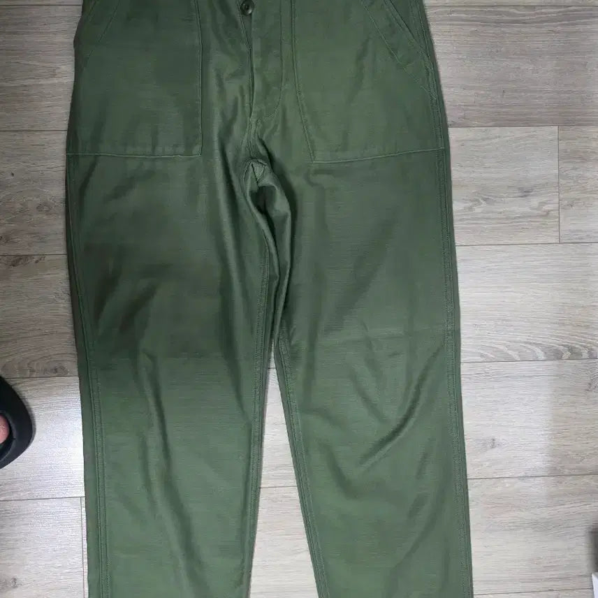 [BUNJANG] Shiota Baksatin Fatigue Pants Size 3 / 시오타 백사틴 퍼티그 수빈코튼 3사이즈