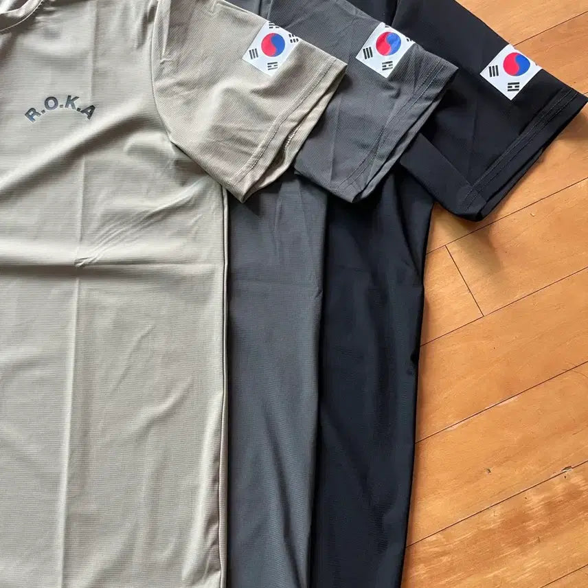 [BUNJANG] ROKA Korea Army T-Shirt Bundle Set (3 pcs) / ROKA 코리아 아미 반팔티 (3장일괄)