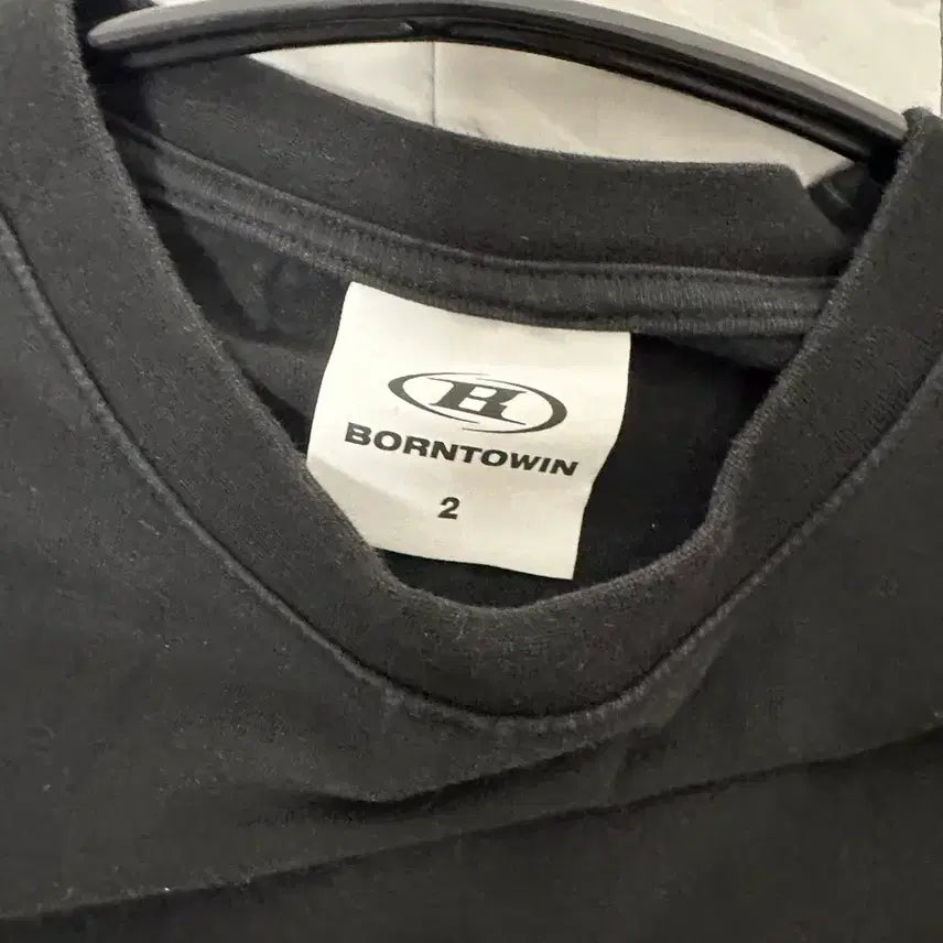 [BUNJANG] Born to Win Short Sleeve T-Shirt Size 2 / 본투윈 반팔티 2사이즈