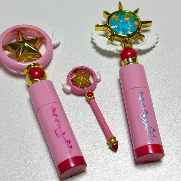 [BUNJANG] Cardcaptor Sakura Gacha Star Wand Lip Balm Lot / (급처 가격내림!!! ) 카드캡터 체리 가챠 별봉 립밤 가챠 등