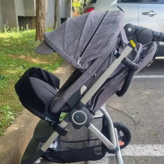 [BUNJANG] Stokke Trailz Stroller Grey / 스토케 트레일즈 유모차 그레이