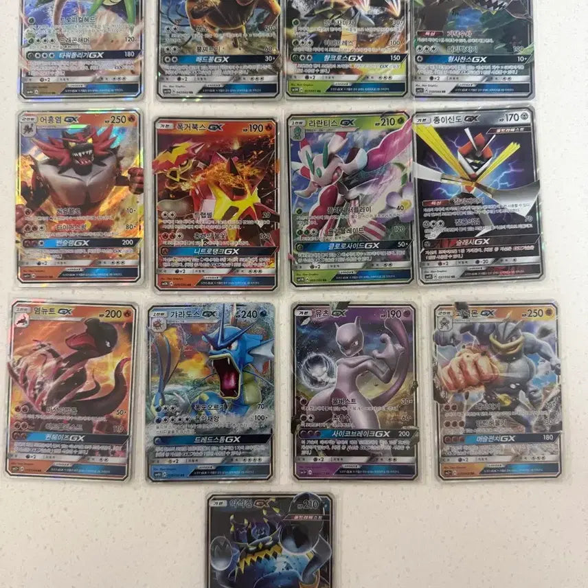 [BUNJANG] Pokemon Ancient Rare GX Cards Bundle Set / 포켓몬 고대희귀카드 gx들 일괄로 양도합니다! 상태좋음