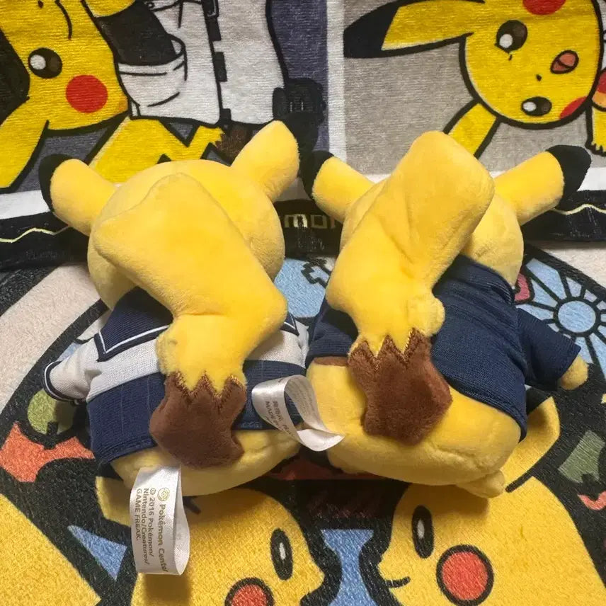 [BUNJANG] Pokemon Pikachu School Uniform Set Plush / 포켓몬스터 피카츄 교복세트