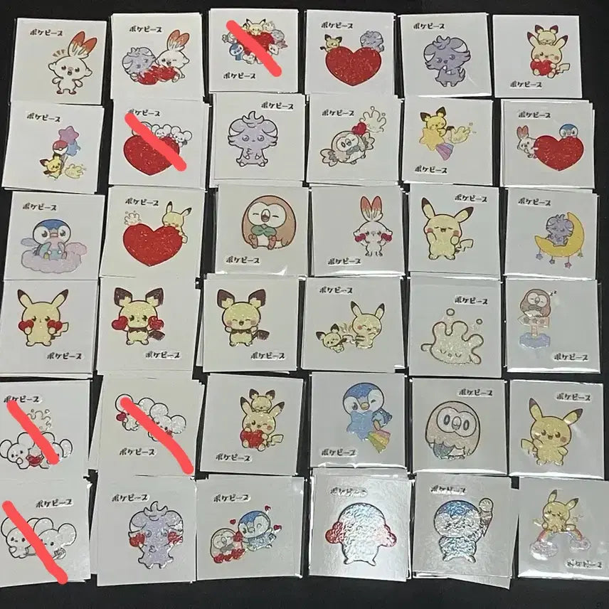 [BUNJANG] Pokemon Bread Stickers (Tteubtteubiseal) - Individual Sale / 일판 포켓몬 띠부띠부씰, 포켓피스 띠부띠부씰, 포켓피스 띠부씰 판매해요