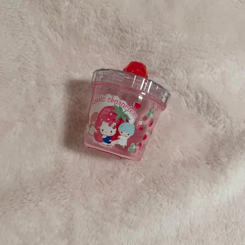[BUNJANG] Sanrio Hello Kitty Classic Strawberry Mini Storage Box / 산리오 헬로키티 고전 키티 딸기 미니 보관함