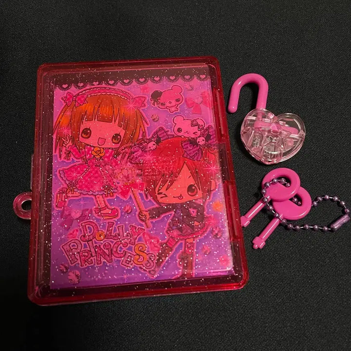 [BUNJANG] Vintage Lock Mini Notebook / 키덜트 고전 빈티지 잠금 자물쇠 미니 수첩