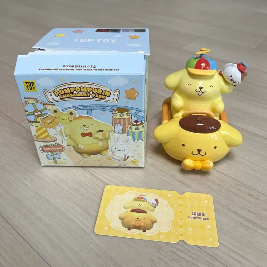 [BUNJANG] Sanrio Pompompurin Amusement Park Secret Restaurant Figure Set / [폼폼푸린]탑토이 산리오 피규어 가챠 굿즈 놀이공원 시크릿 히든 레스토랑