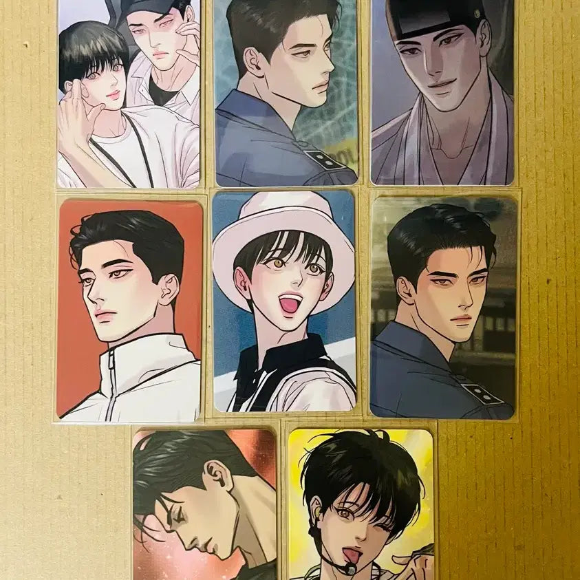 [BUNJANG] Team Rejin Art Bright Sparkles "Yahuachup" 8 Types Photocard Set / 레진 팀레진 아밝 스파클즈 야화첩 포토카드 8종