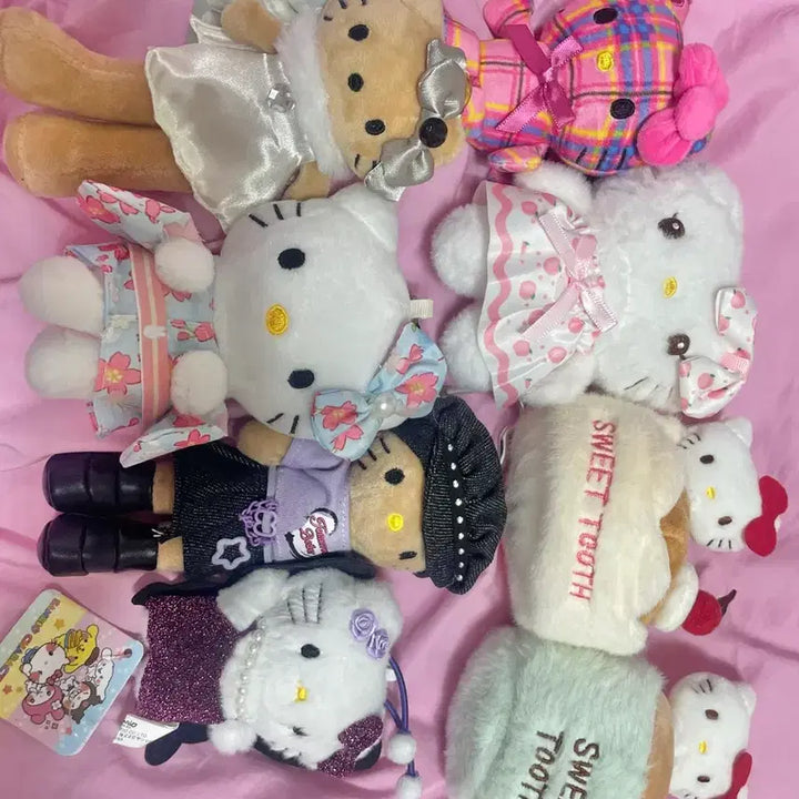 [BUNJANG] Sanrio Hello Kitty Doll Bundle Set / 키티 인형 일괄