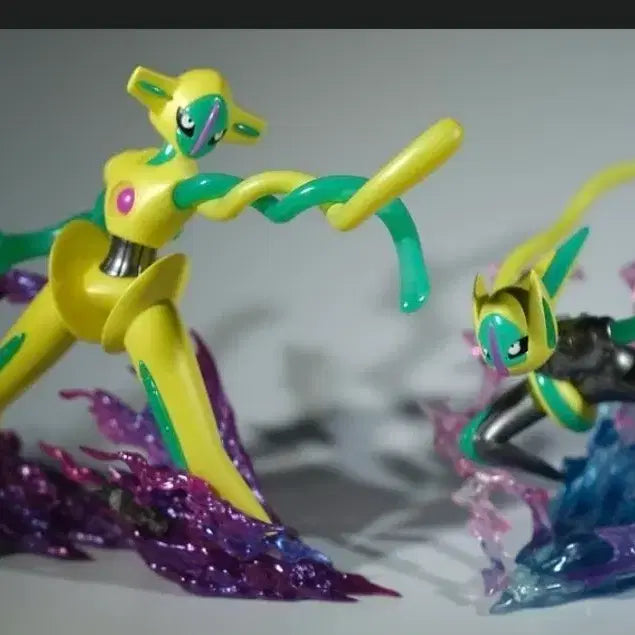 [BUNJANG] Theoxys &amp; Meteor Pokemon Resin Figure Set / zxz 테오키스 + 운석 포켓몬 레진