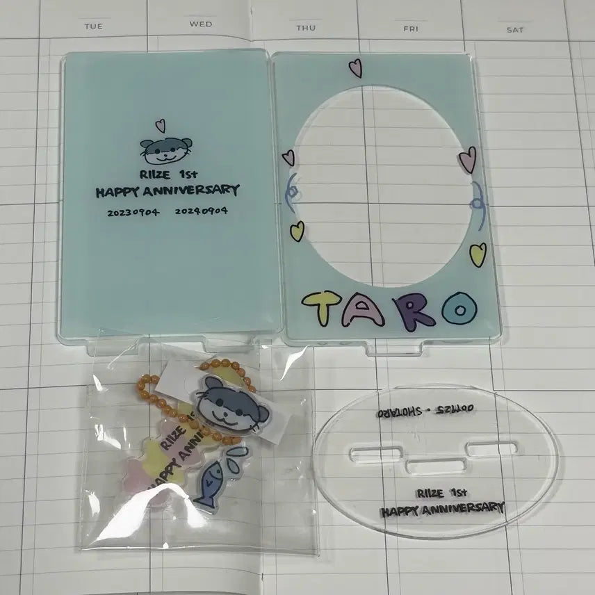 [BUNJANG] RIIZE Shotaro 1st Anniversary Photocard Holder Set / 라이즈 쇼타로 1주년 포토카드 홀더 세트